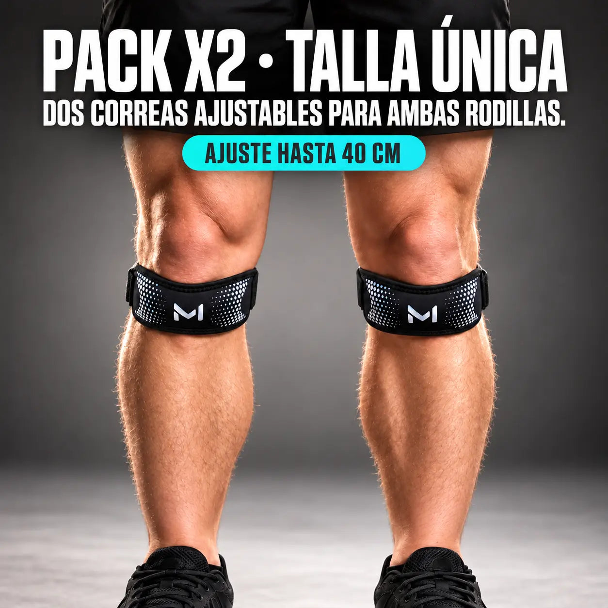 Pack ajustable de correas rotulianas