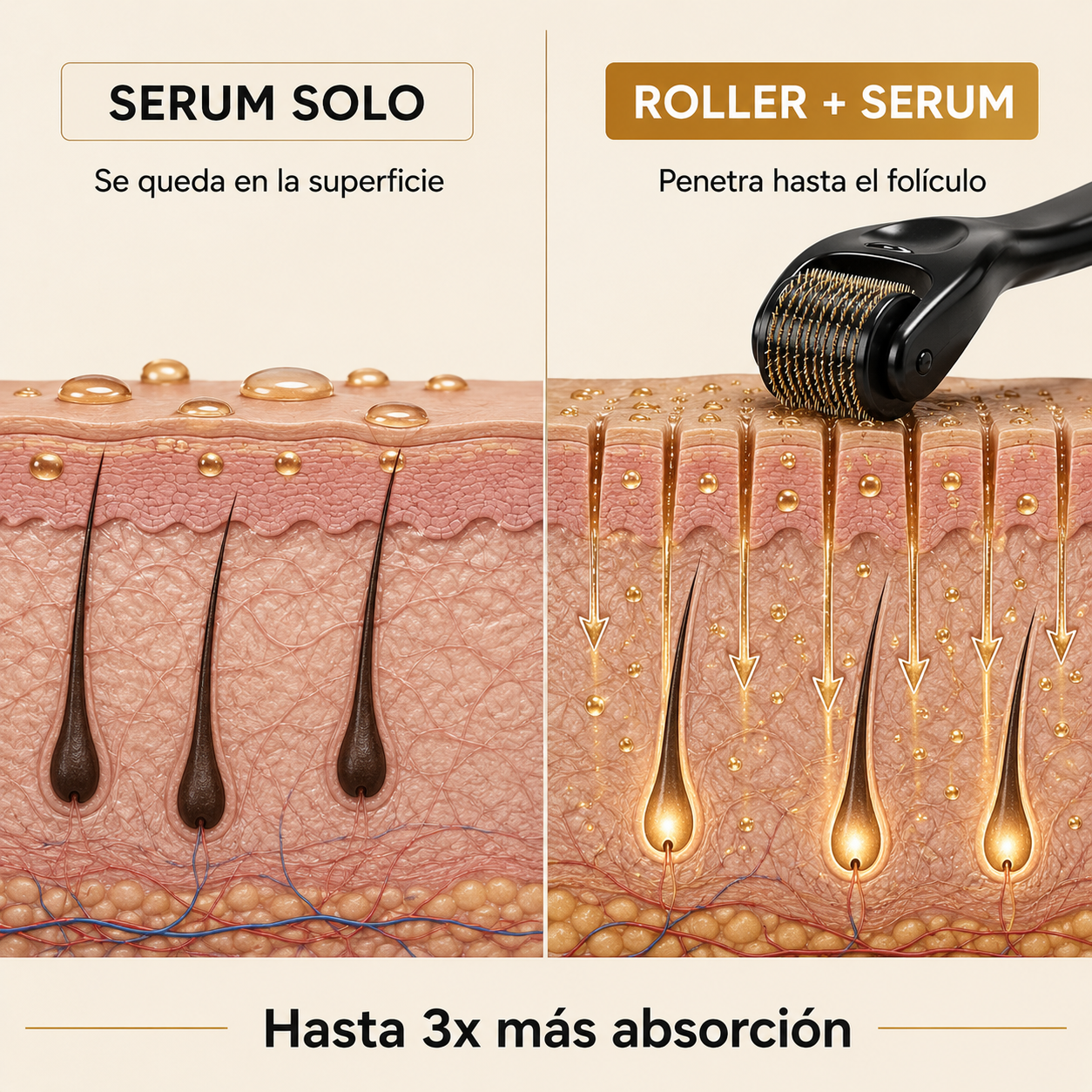 Barba con huecos, rala o dispareja: el sistema que la vuelve más llena y poblada