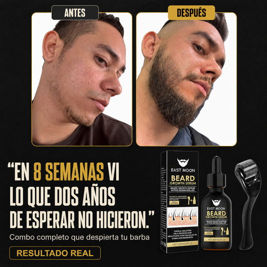 Kit Barba Completa — Sérum + Derma Roller
